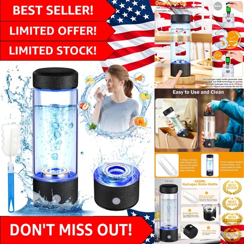 Upgrade hydrogen water bottle - hydrogen,