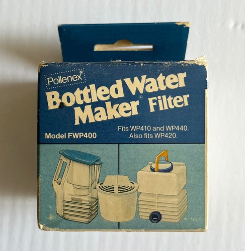 Pollenex bottled water - water, filter