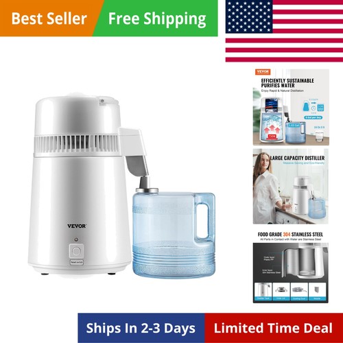 Water distiller 1 gal - water, 1.1